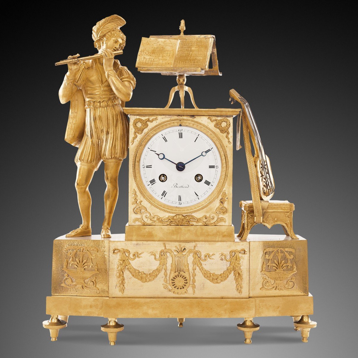 Pendule De Cheminée style Empire -photo-2