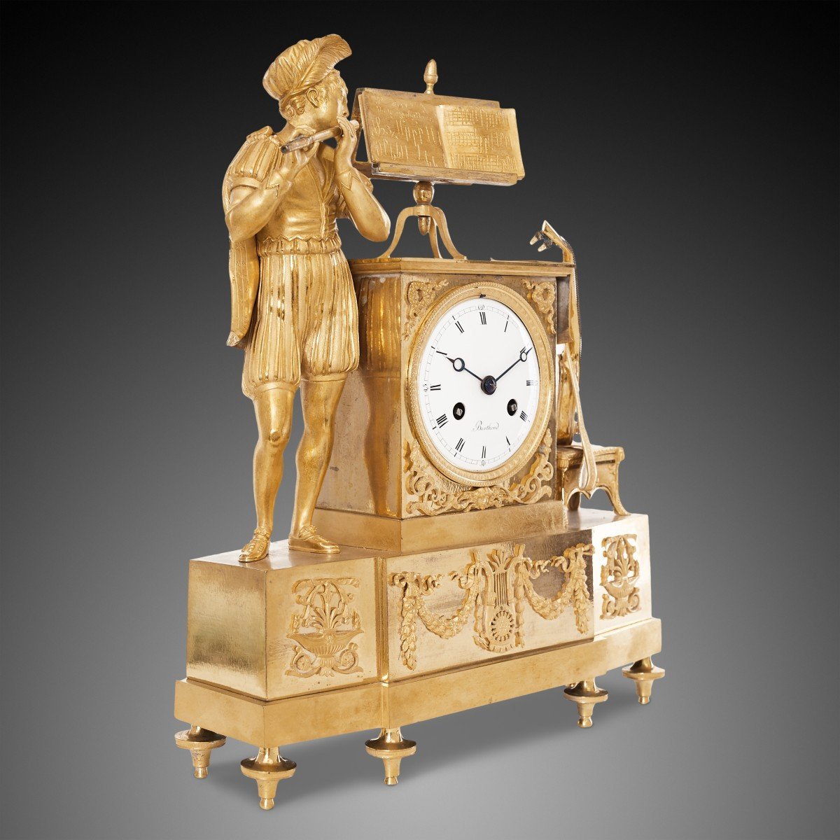 Pendule De Cheminée style Empire -photo-3