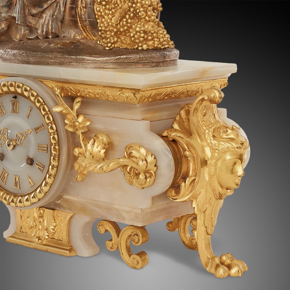 19th Century Louis XV Mantel Clock - Id: 844371-photo-4