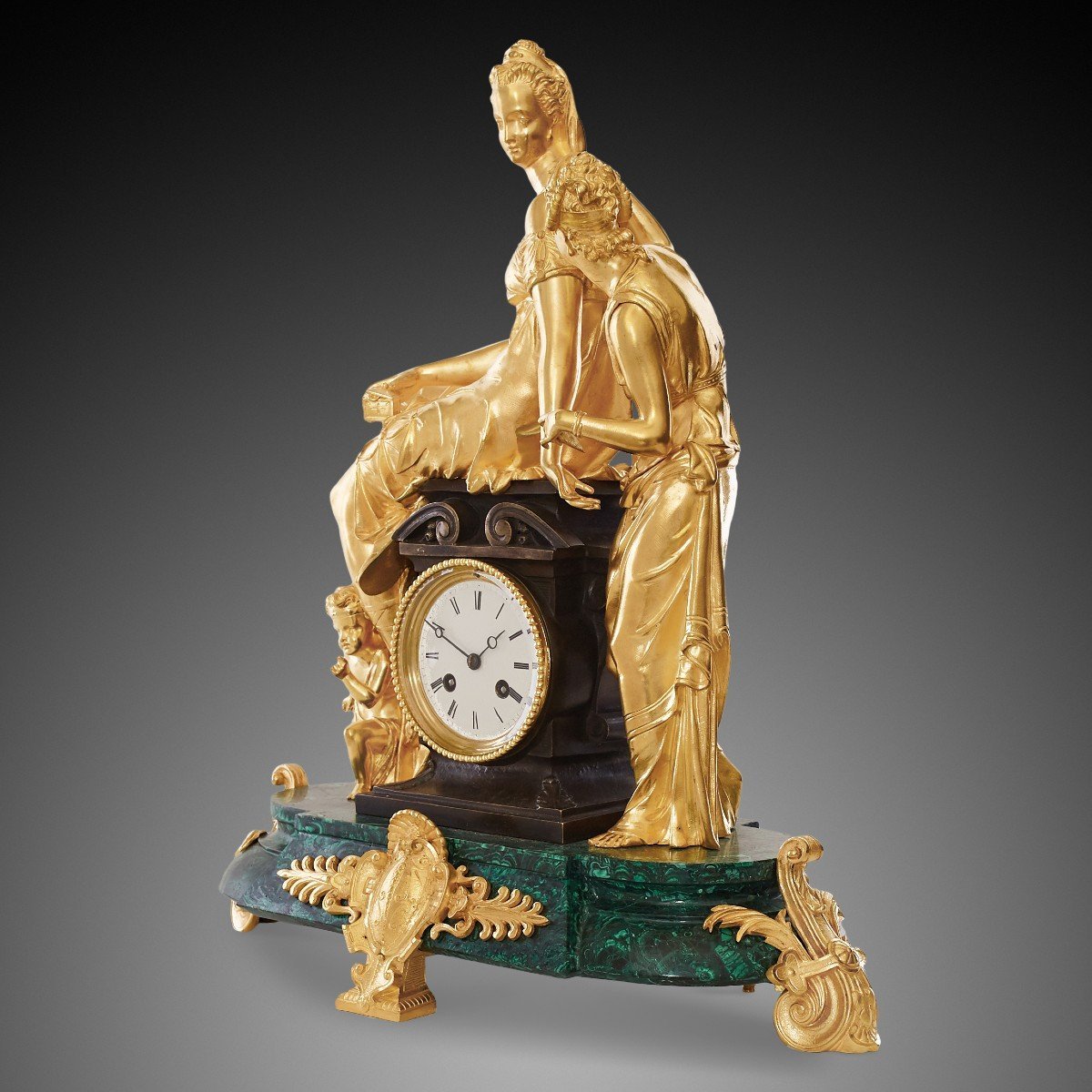  Horloge  Siècle Napoléon III-photo-2
