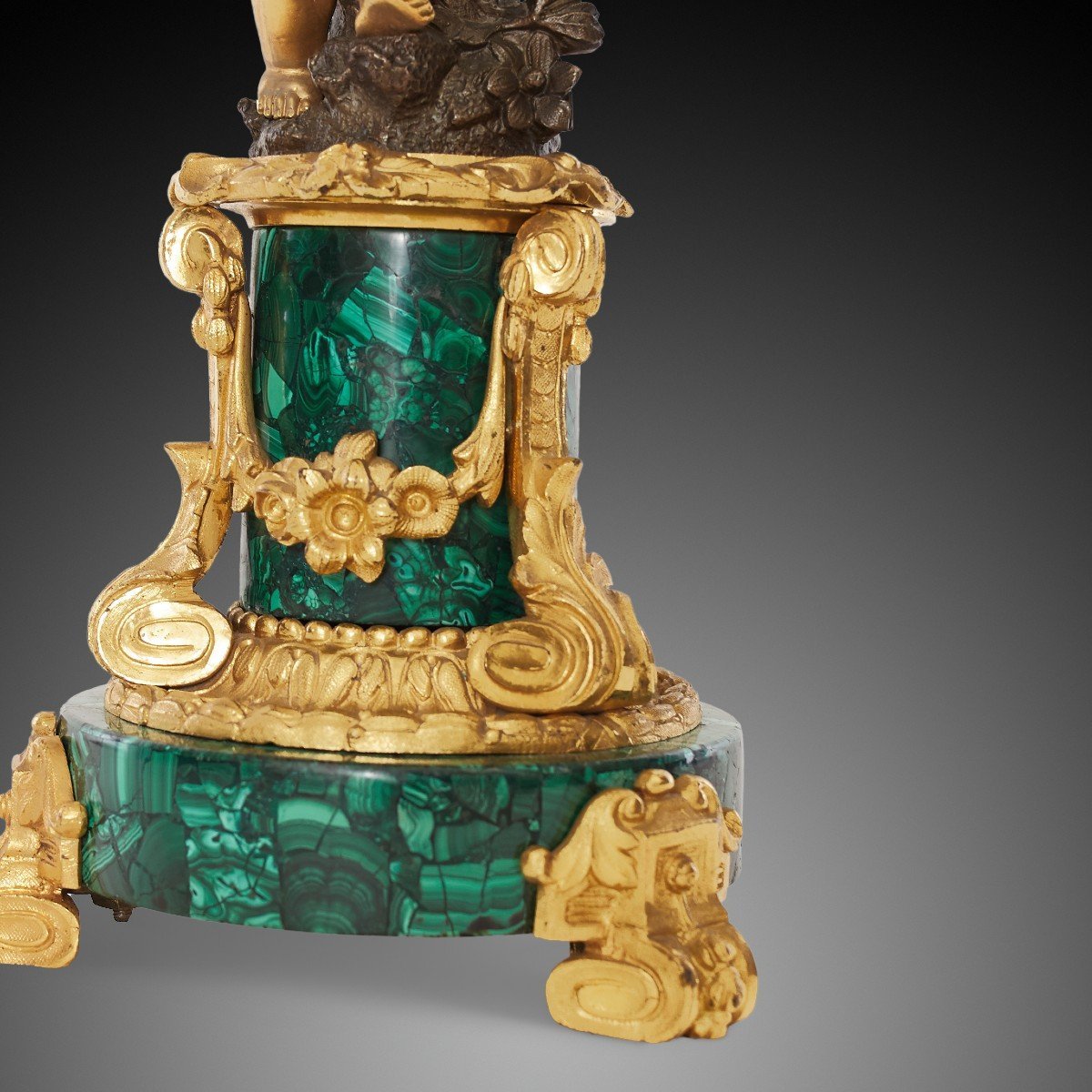 Pair Of 19th Century Candelabra, Under Napoleon. -photo-2