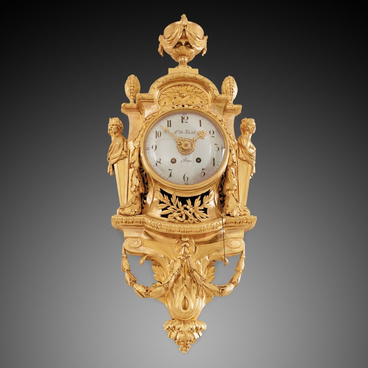 18th Century Louis XVI Wall Clock - Id: 985666