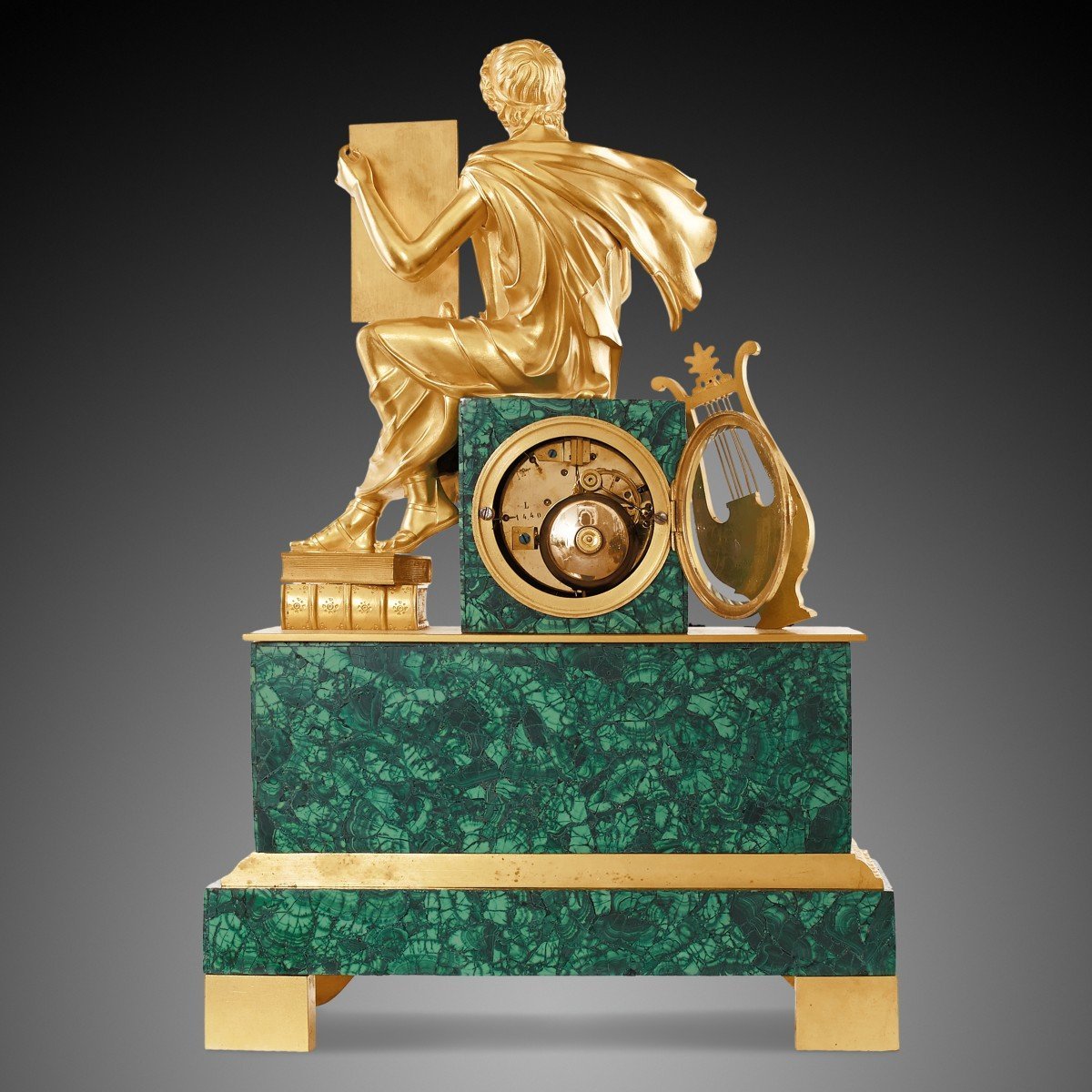 19th Century Mantel Clock-photo-2