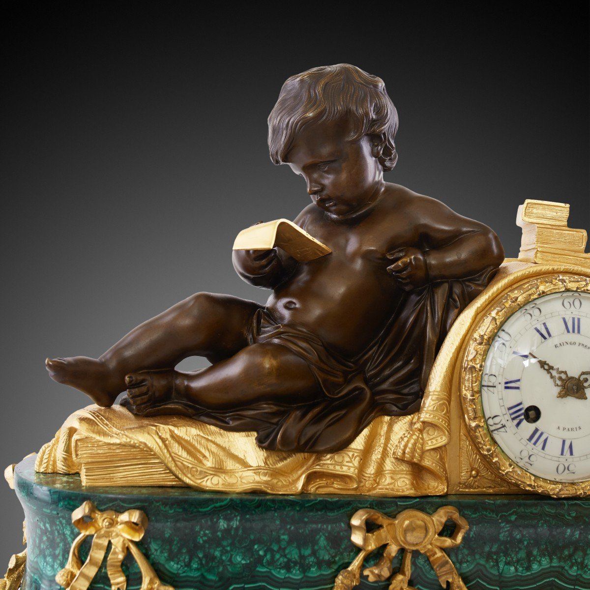 Pendule De Cheminée De Style Napoléon III-photo-2