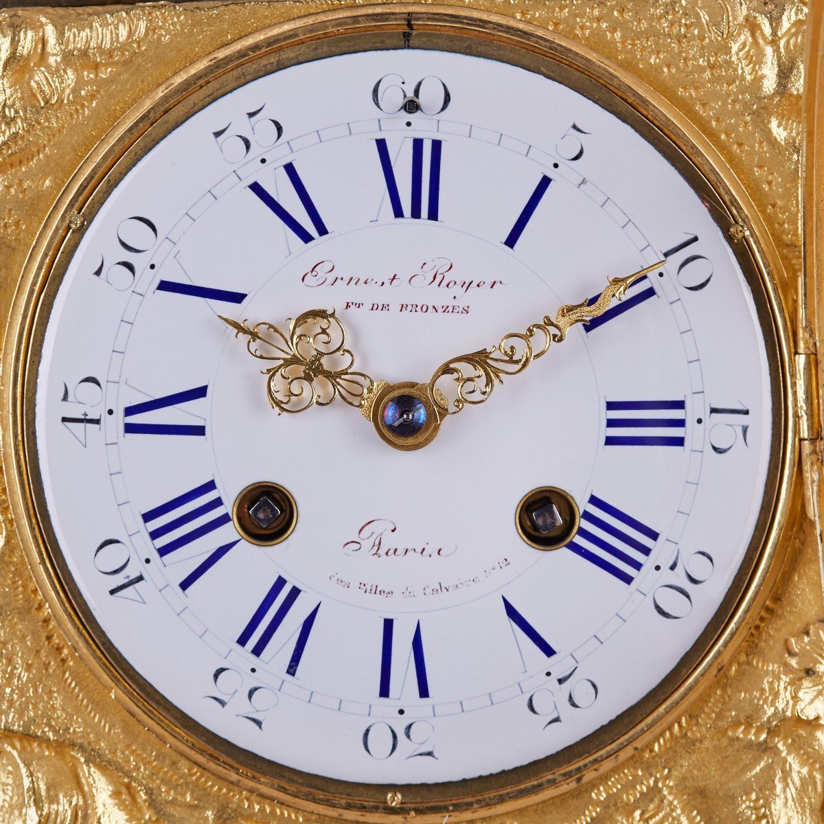 Louis Philippe Charles X Style Clock-photo-3
