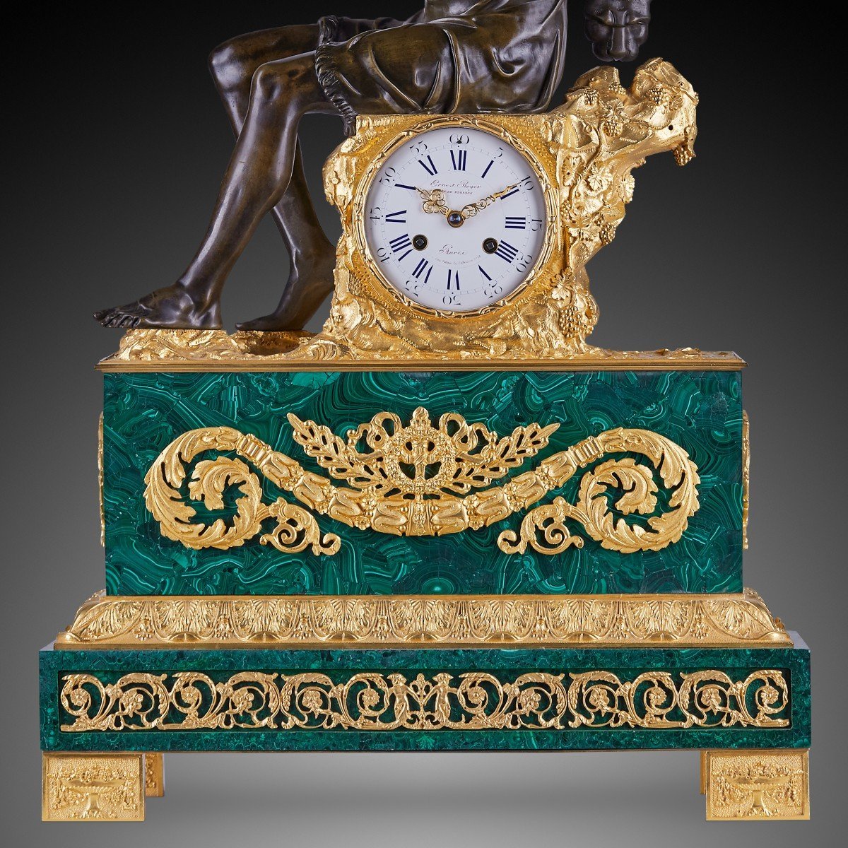 Louis Philippe Charles X Style Clock-photo-4