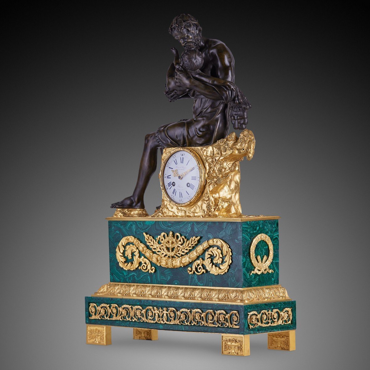 Louis Philippe Charles X Style Clock-photo-1