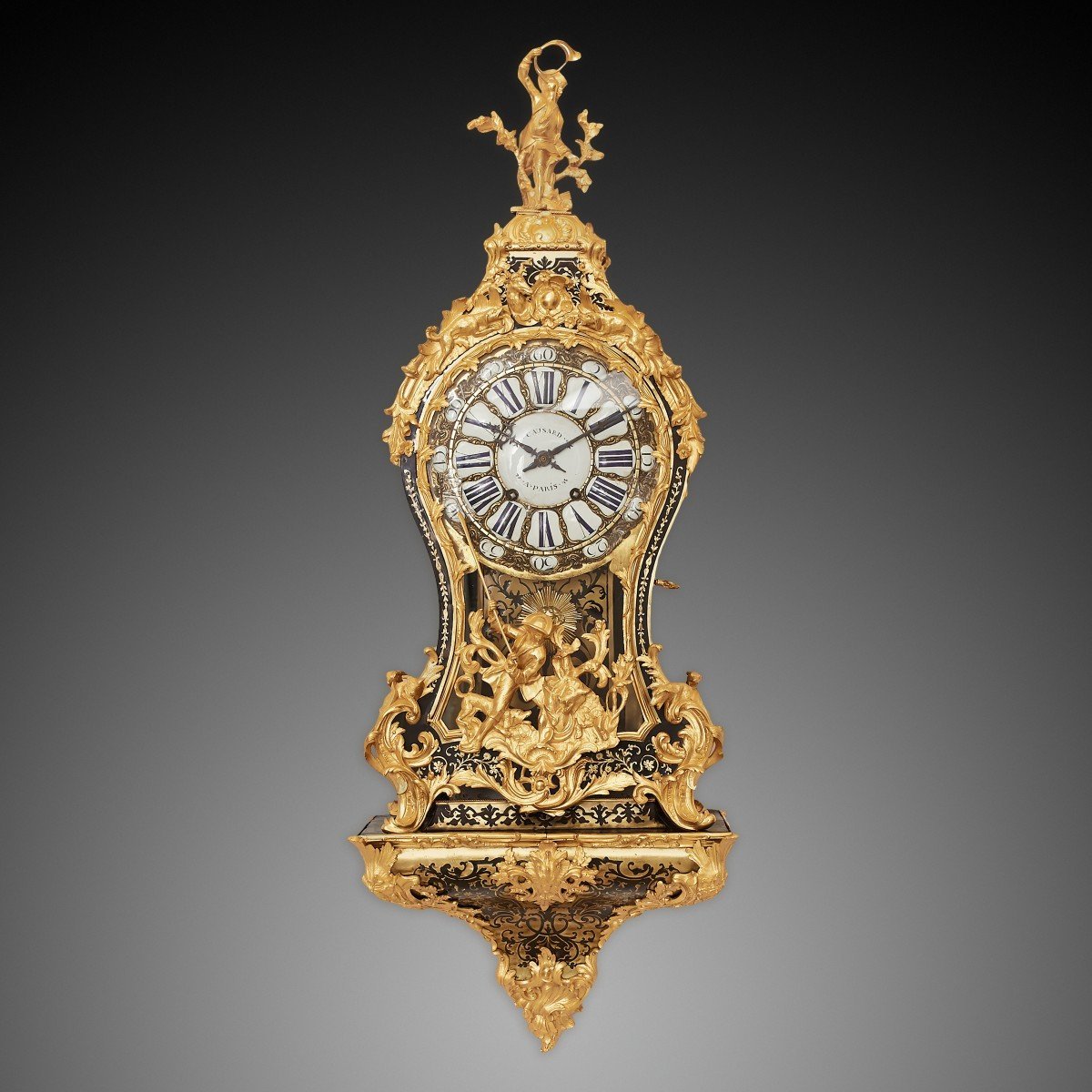Horloge Murale 19ème Siècle Boulle