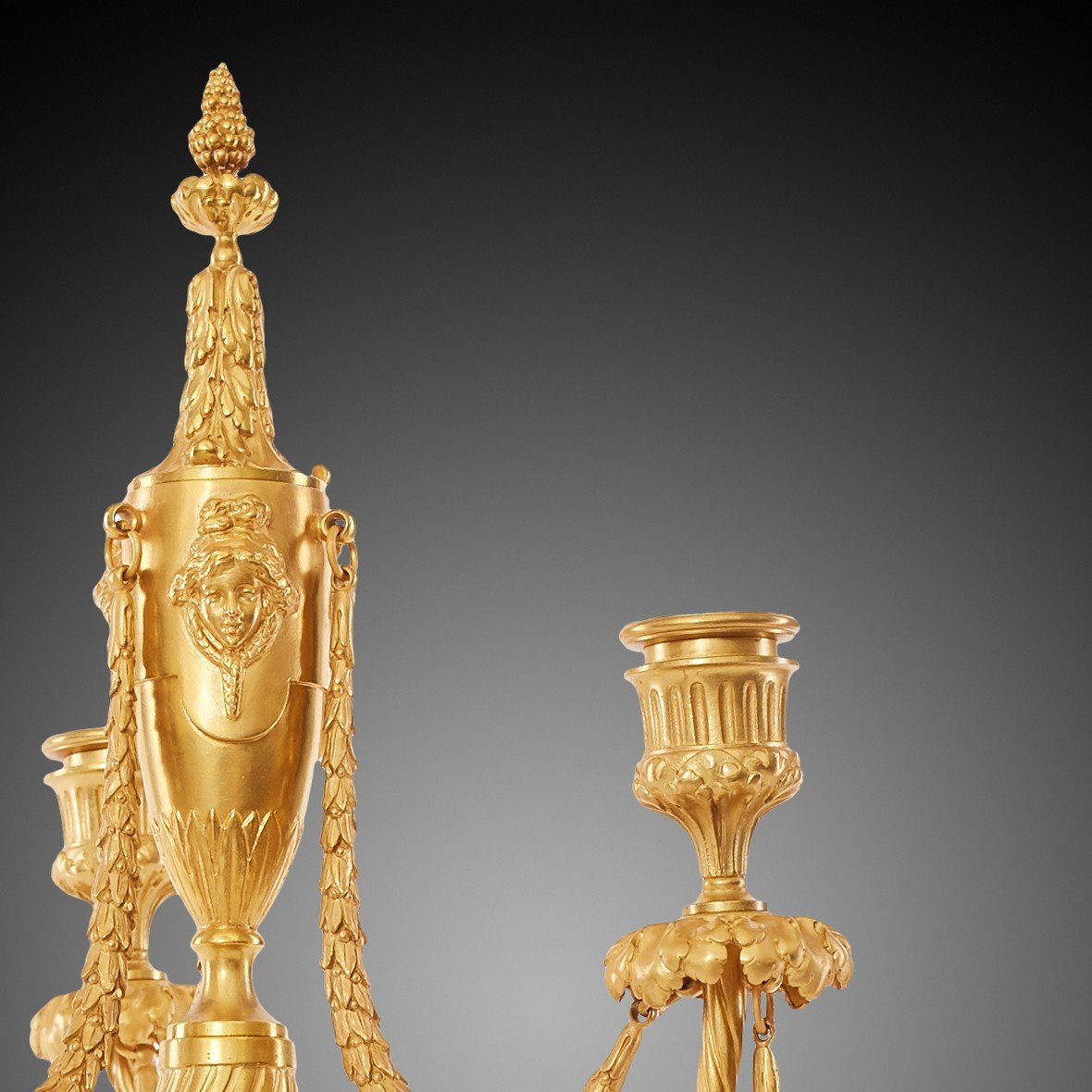 Candélabres XIXème De Style Louis XVI-photo-2