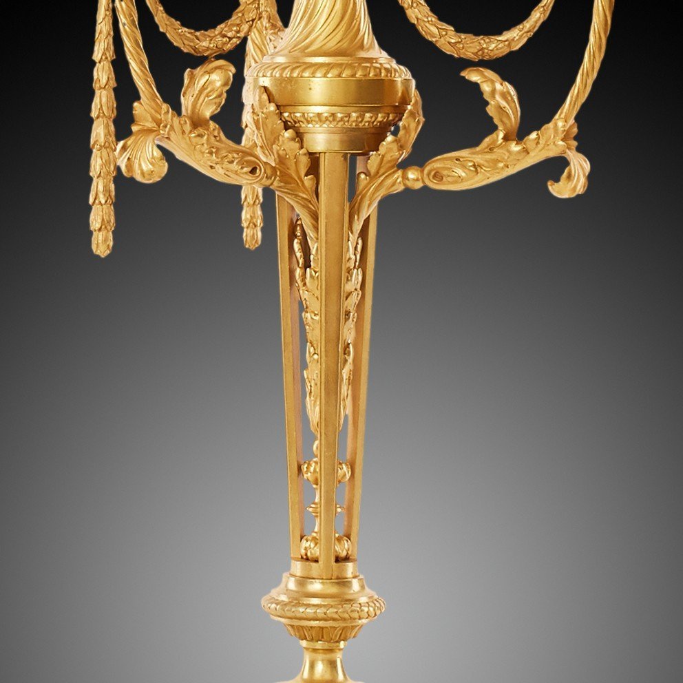 Candélabres XIXème De Style Louis XVI-photo-3