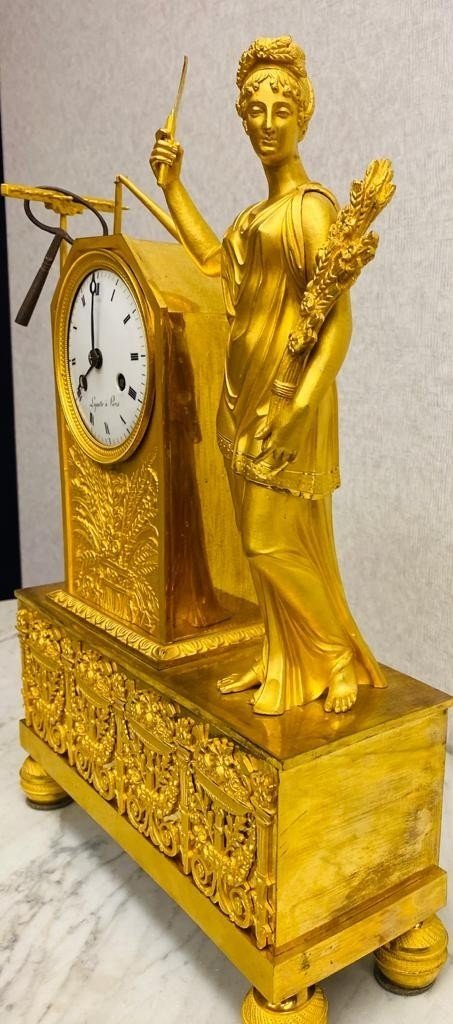 Lepaute A Paris 18th Century Empire Clock-photo-2