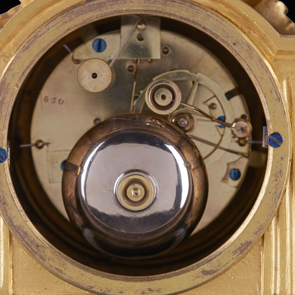 Pendule De Cheminée 19ème Siècle Epoque Napoléon III-photo-6