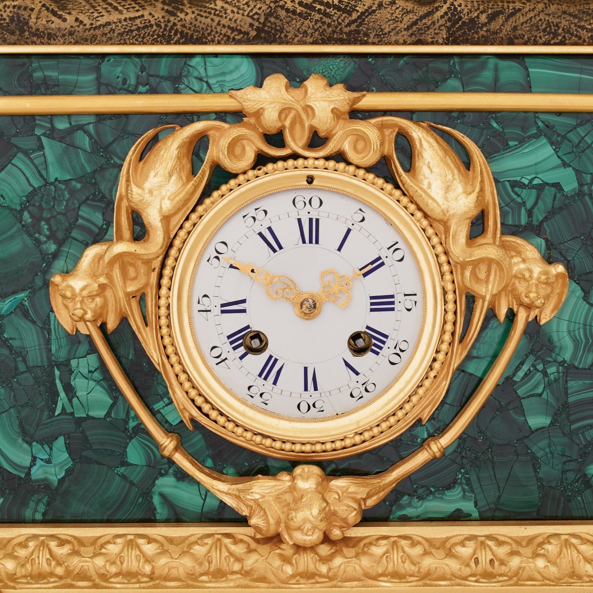 19th Century Mantel Clock Napoleon III Period-photo-4