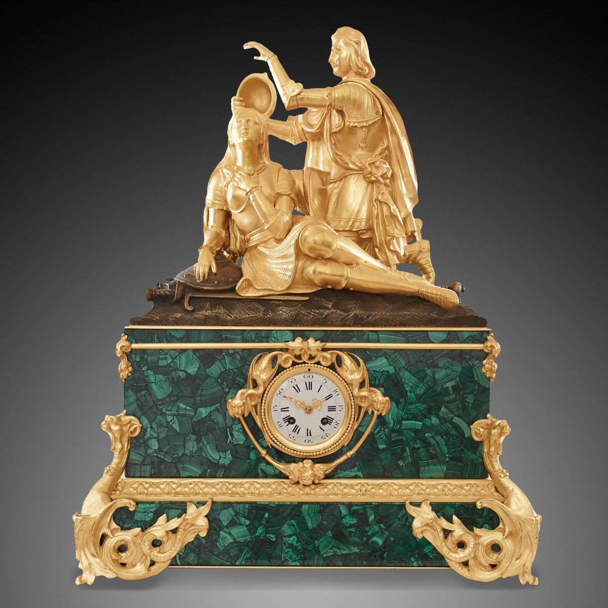 19th Century Mantel Clock Napoleon III Period