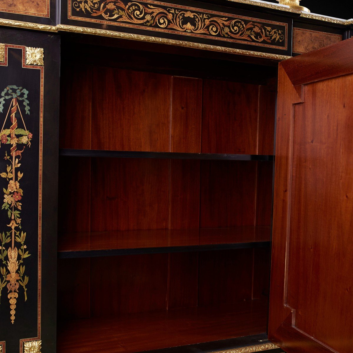 Exotic Wood Cabinet, Napoleon III -photo-3