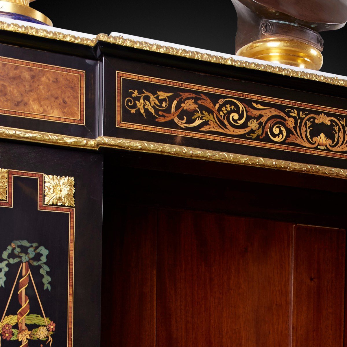 Exotic Wood Cabinet, Napoleon III -photo-4
