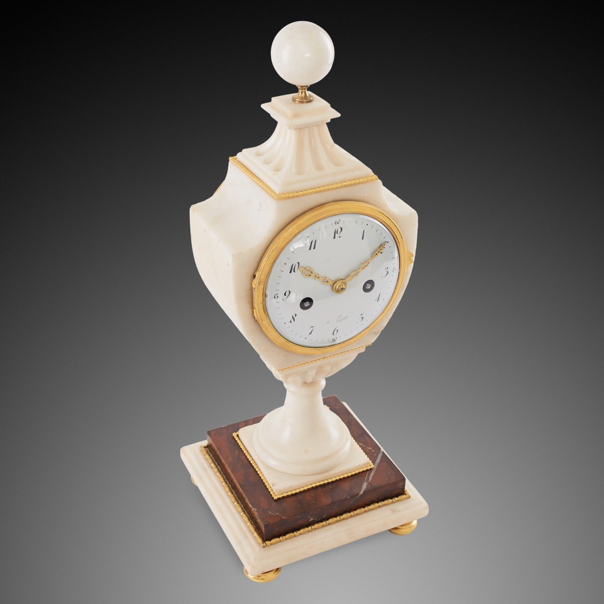 French Empire Mantel Clock  Ca.1790-photo-1