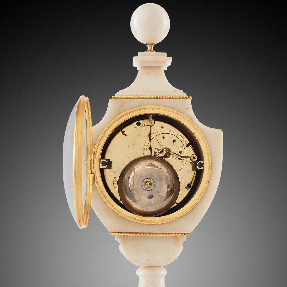 French Empire Mantel Clock  Ca.1790-photo-5