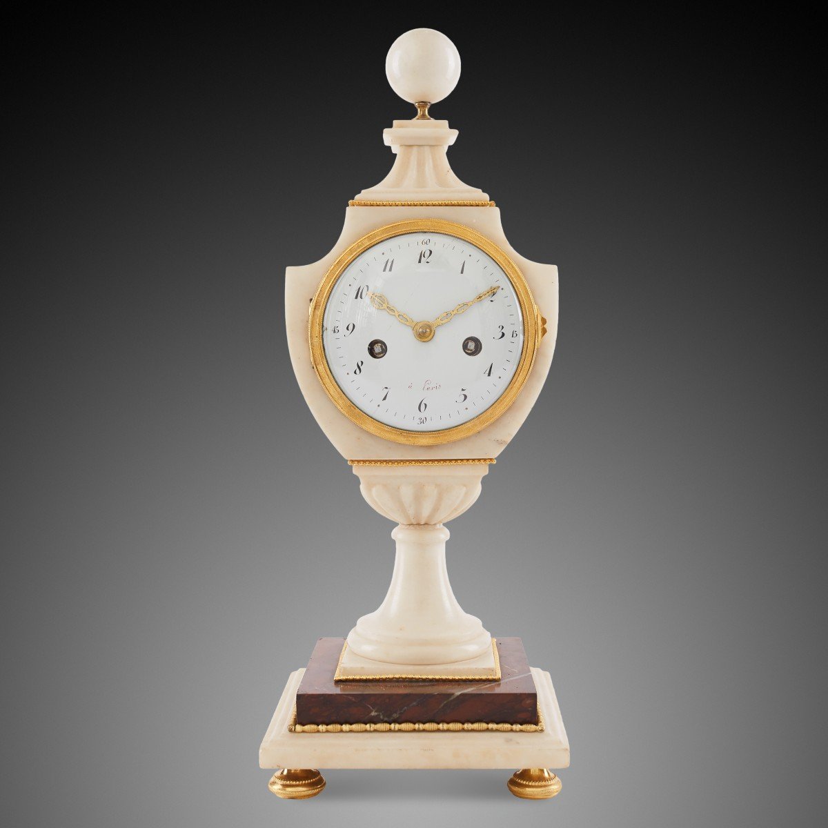 French Empire Mantel Clock  Ca.1790