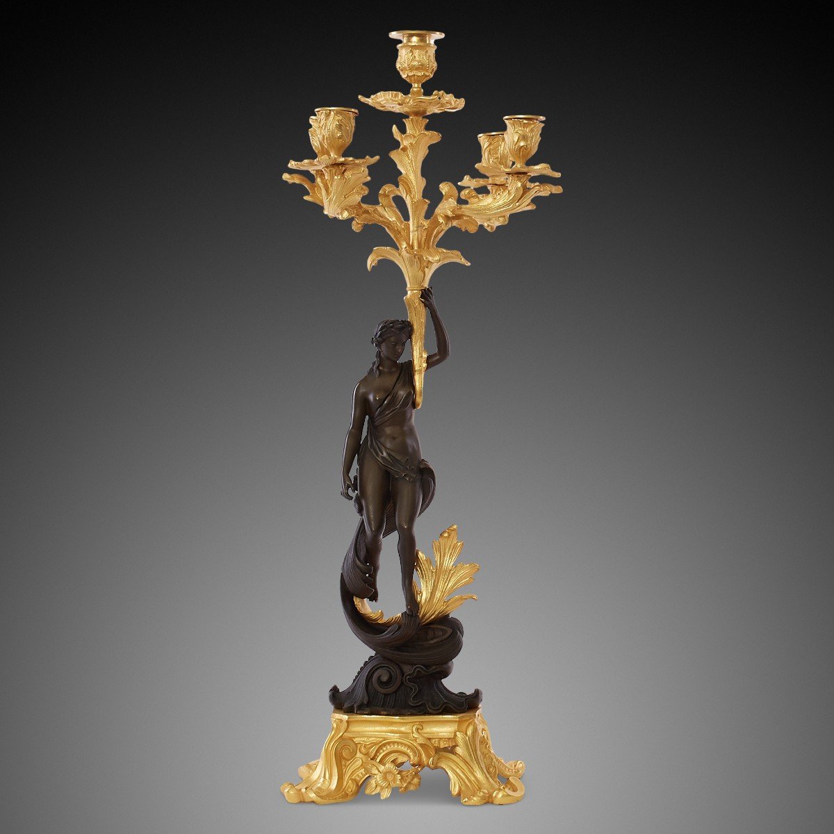 Set pendule et candélabre XIXème époque Louis Philippe Charles X.-photo-6
