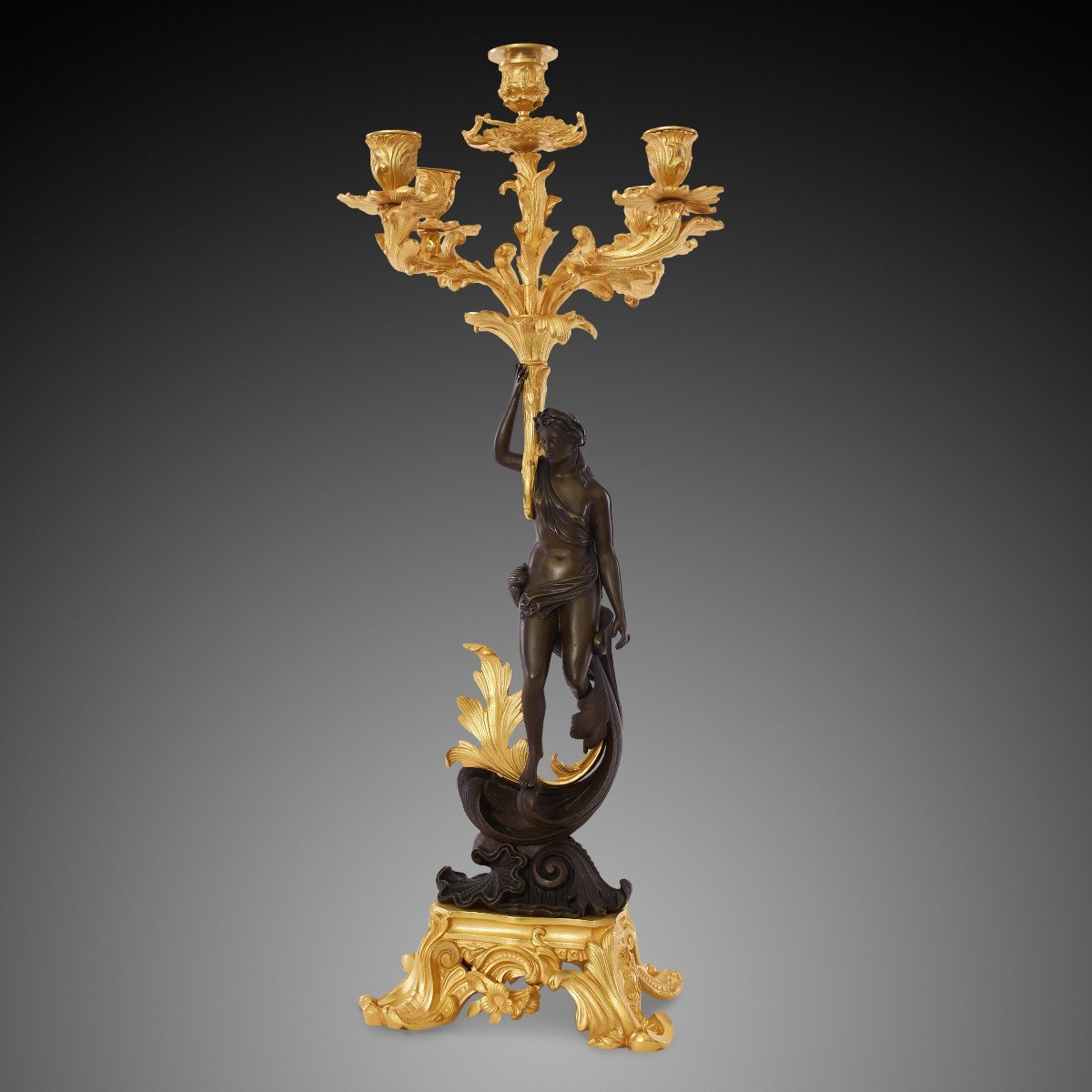 Set pendule et candélabre XIXème époque Louis Philippe Charles X.-photo-7