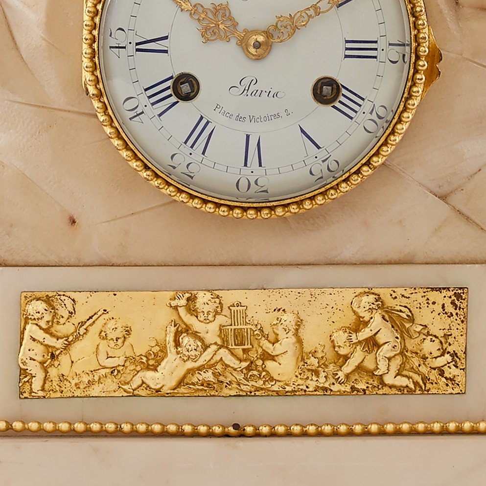 18th Century Mantel Clock Louis XV Period By Lépine In Paris-photo-5