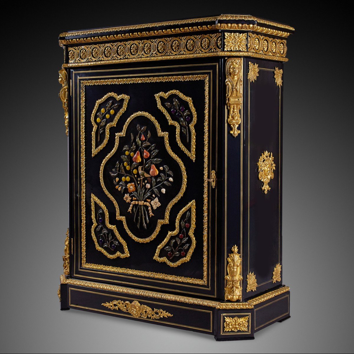 19th Century French Commode, Napoleon III Period,-photo-3