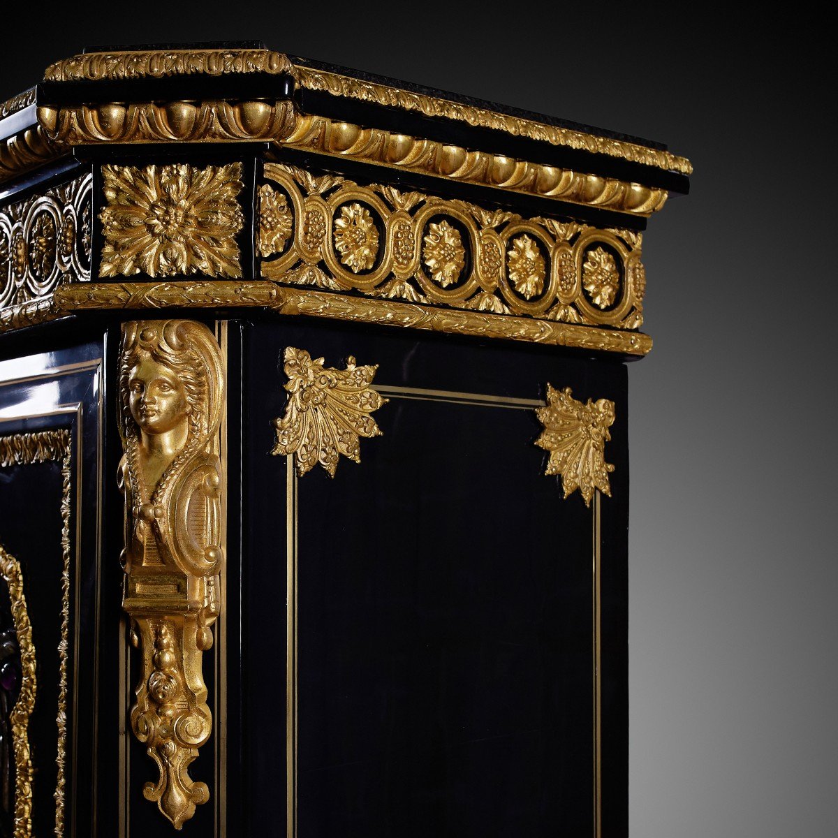 19th Century French Commode, Napoleon III Period,-photo-4