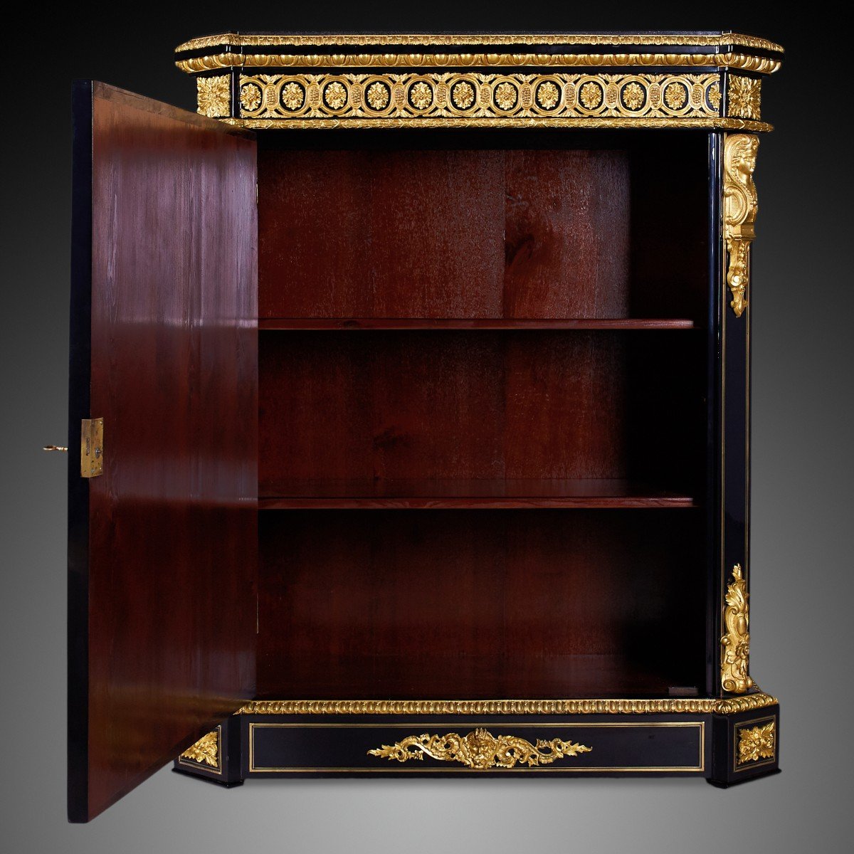 19th Century French Commode, Napoleon III Period,-photo-7