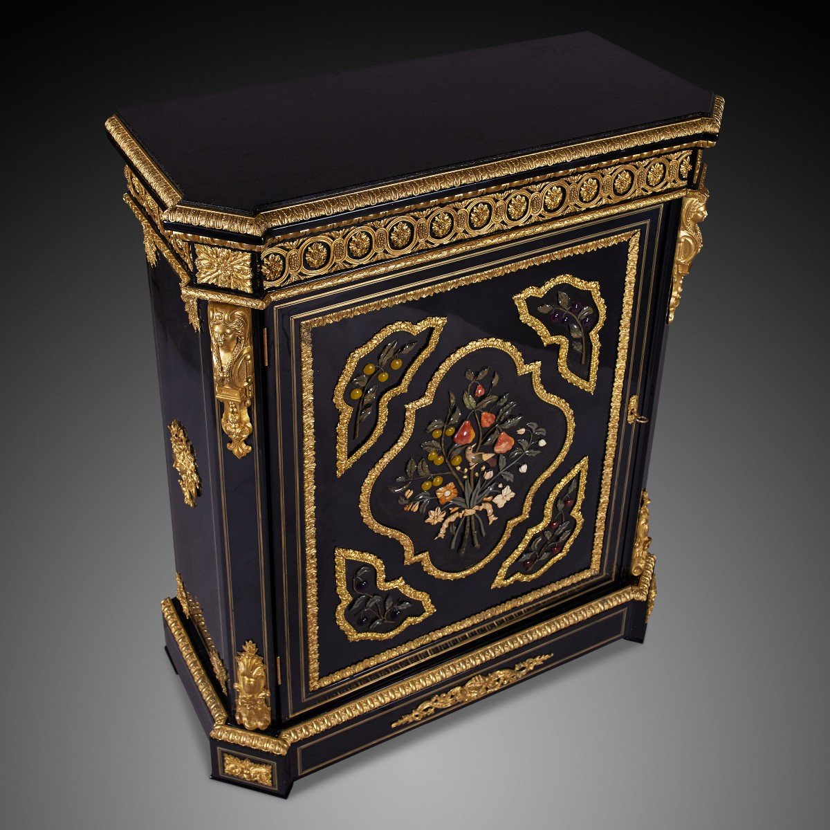 19th Century French Commode, Napoleon III Period,-photo-8