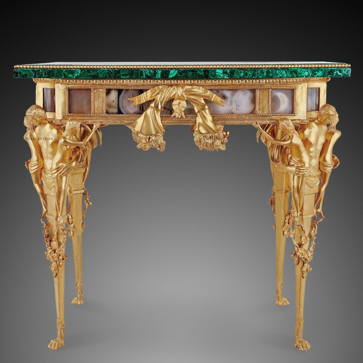Table Top Is Made Of Malachite Style Louis XVI