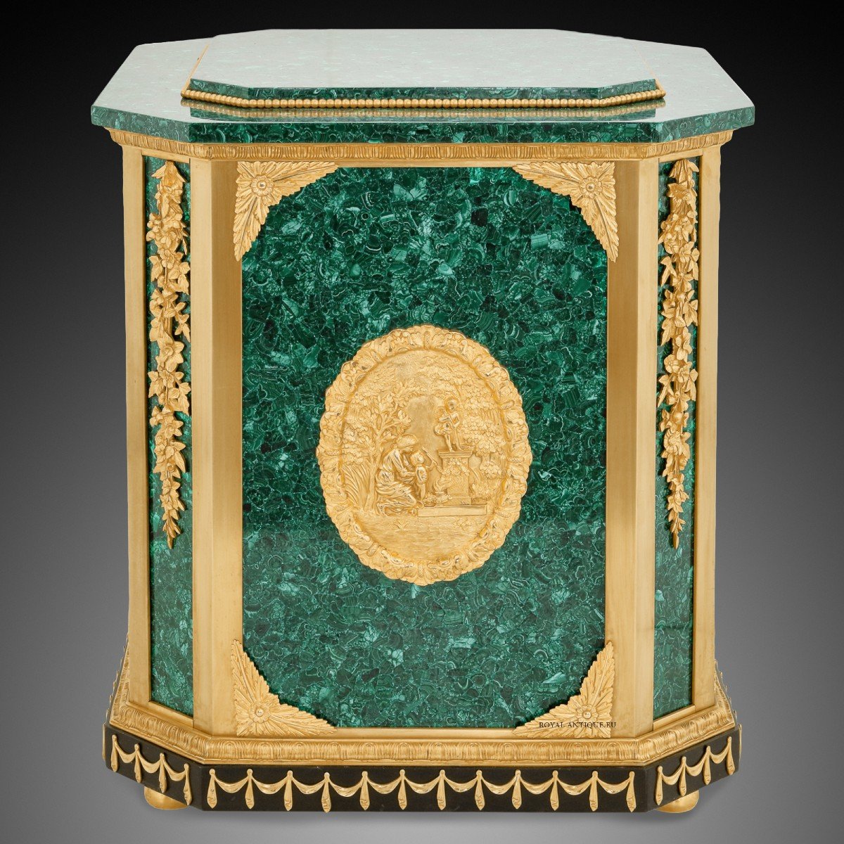 Pair Of 20th Century Vases, Louis XVI Style.-photo-3