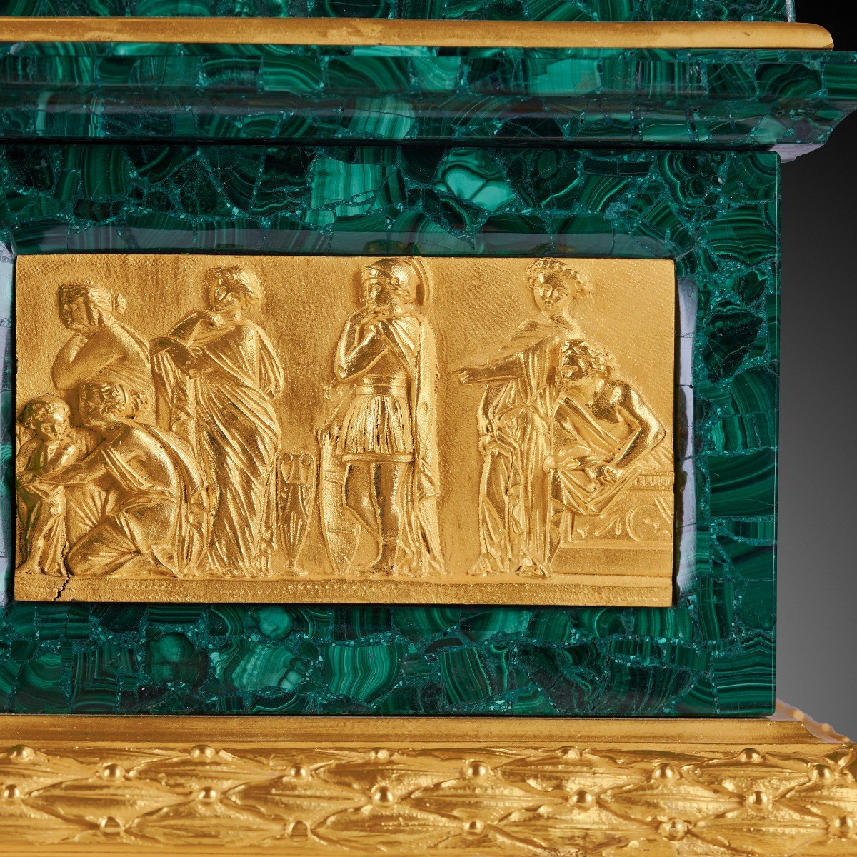 19th Century Mantel Clock, Napoleon III Period.-photo-2