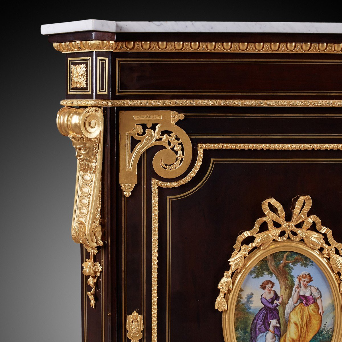  Cabinet Napoleon III Period By Diehl -photo-1