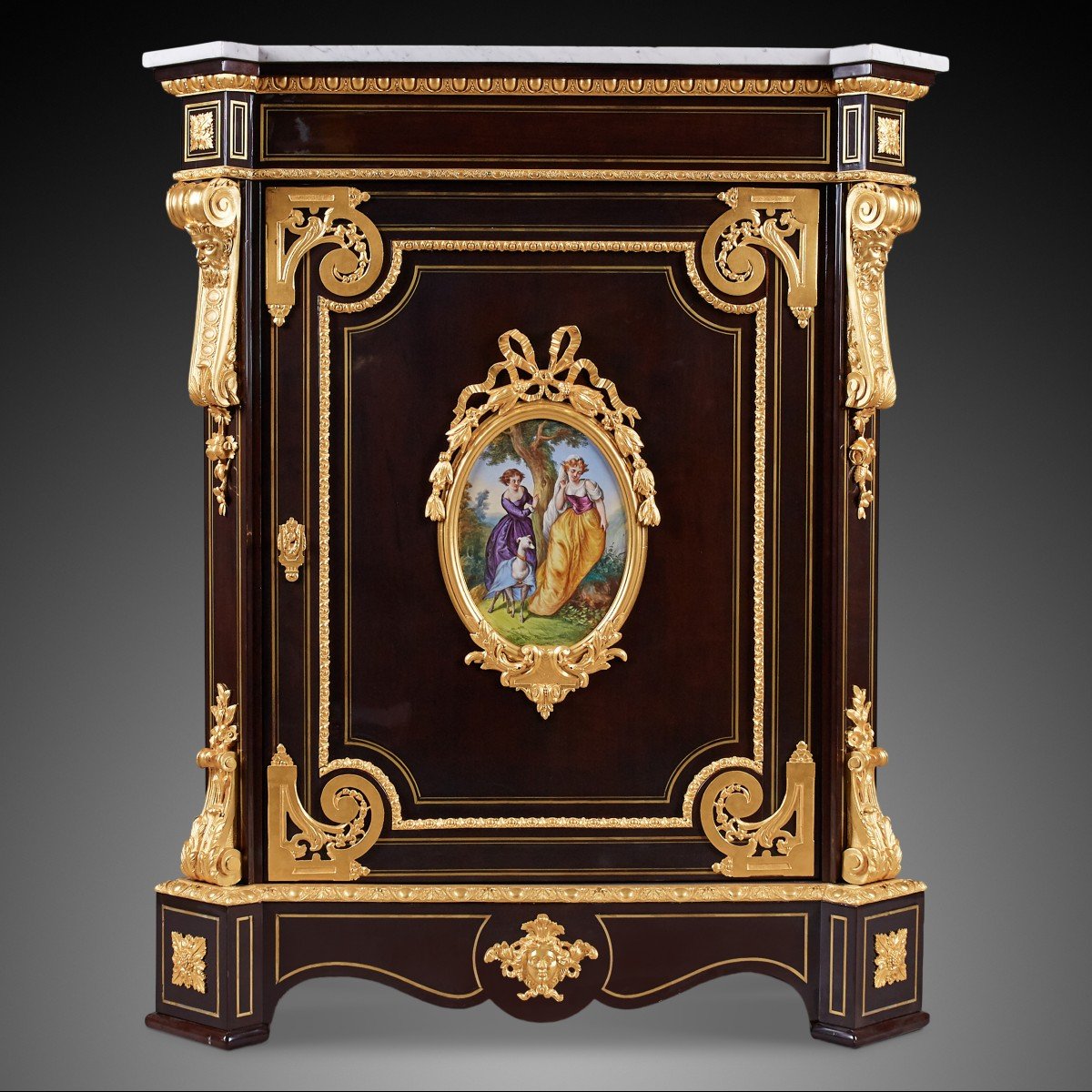 19th Century Cabinet Napoleon III Period By Diehl 19 R Michel