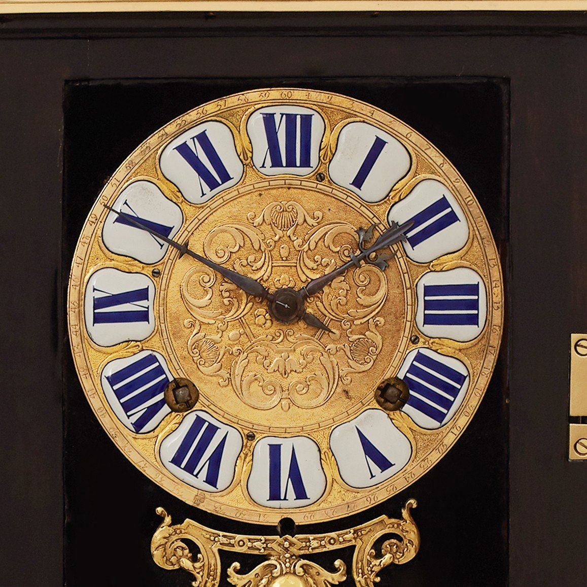 Pendule De Cheminée 18ème Siècle Epoque Louis XV Par Estienne Menu À Paris-photo-3