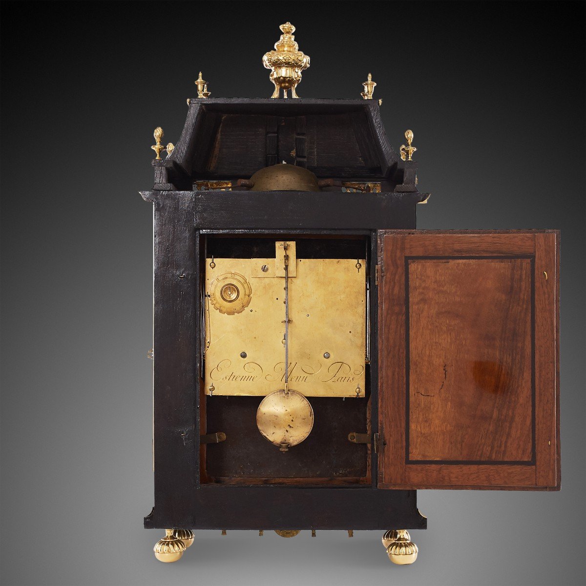 Pendule Louis XV d'Estienne Menu-photo-1