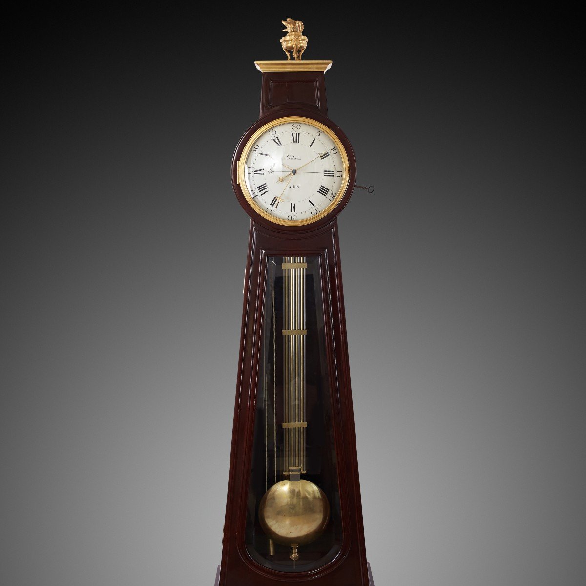 Regulatory Pendulum On Foot 18th Century-photo-1