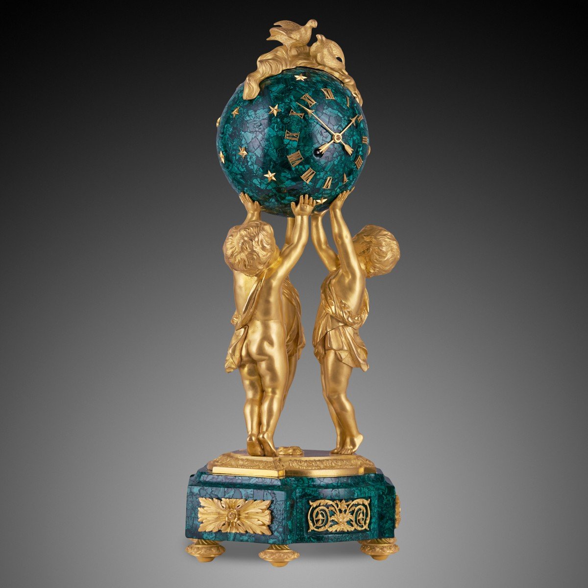 A Louis XVI Style Mantel Clock, 19th Century.-photo-2