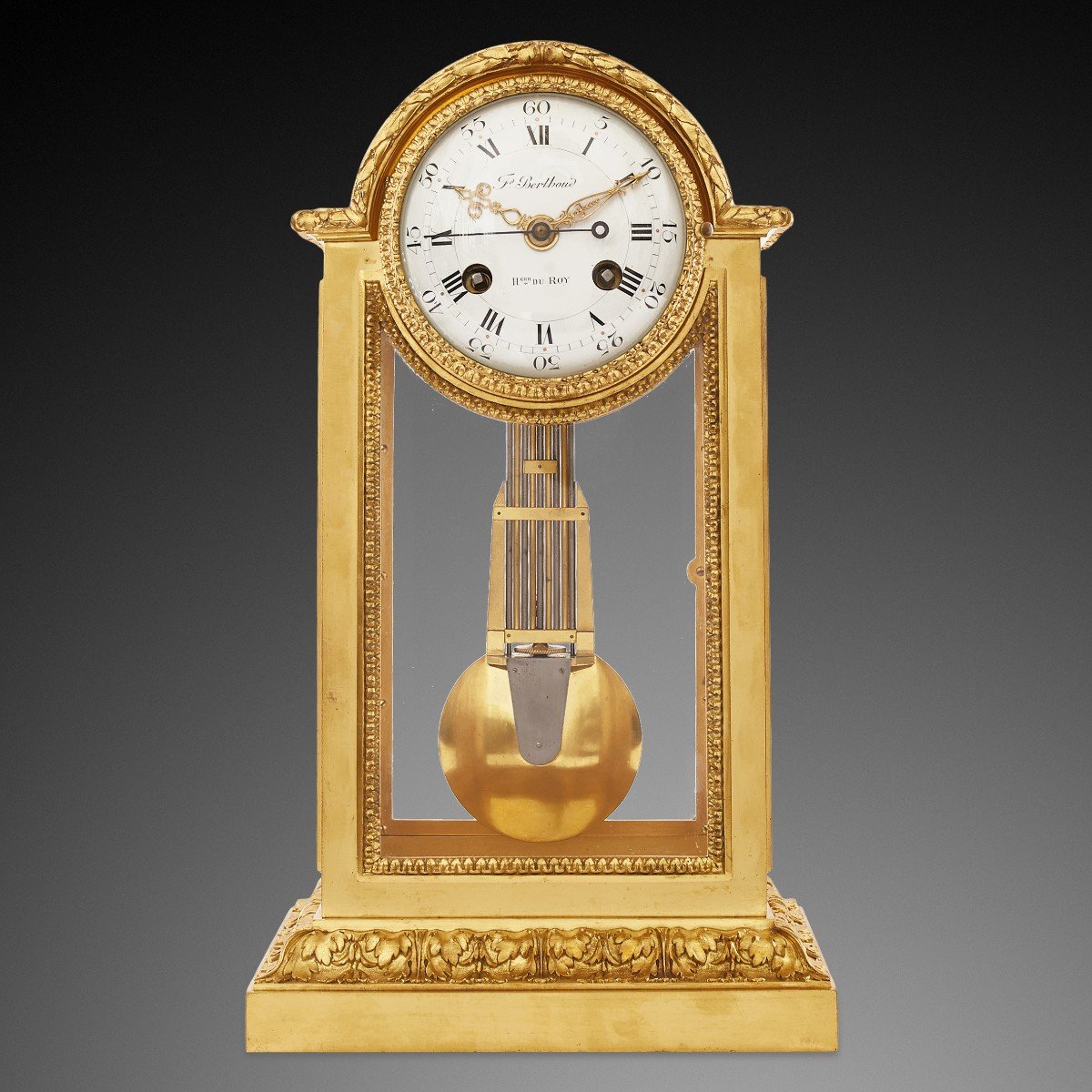Louis XVI Regulatory Fireplace Clock XIXth Century