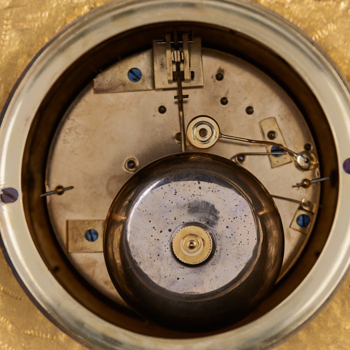 A Louis Philippe Charles X Style Mantel Clock, XIXth Century.-photo-1