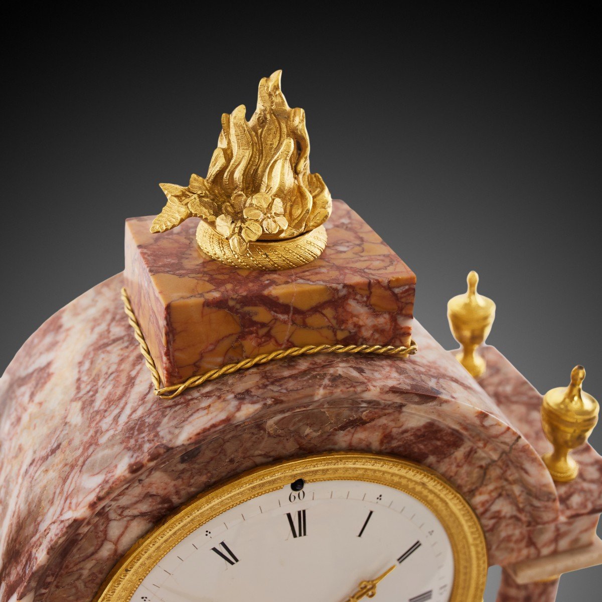 Empire Style 19th Century Mantel Clock.-photo-4