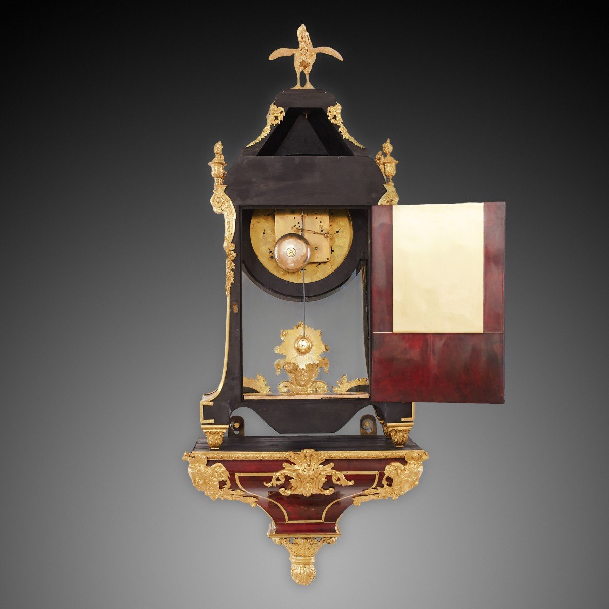 19th Century Louis XVI Wall Clock-photo-4