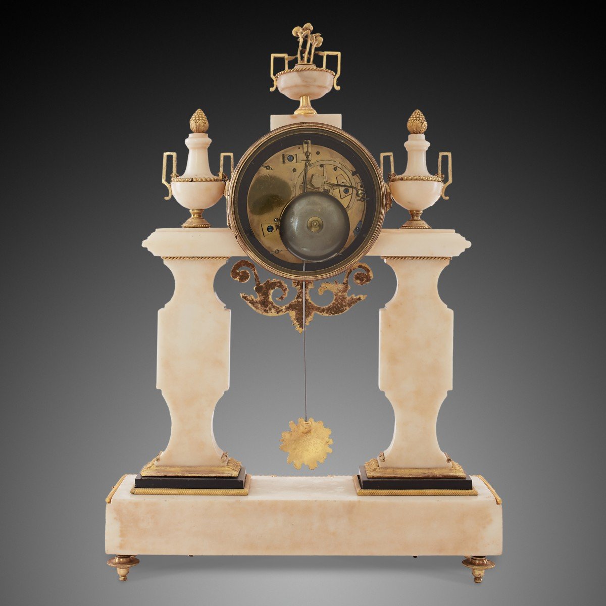 18th Century Mantel Clock, Louis XV Period.-photo-4