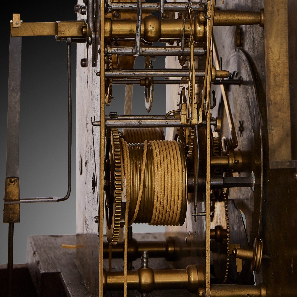 Magnificent 18th Century Dutch Amsterdam Longcase Clock-photo-2