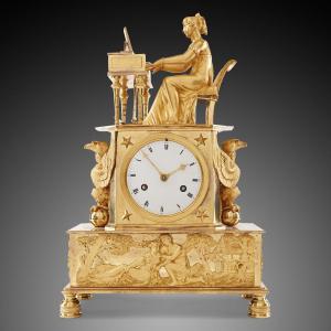 XIXth Century Empire Style Mantel Clock