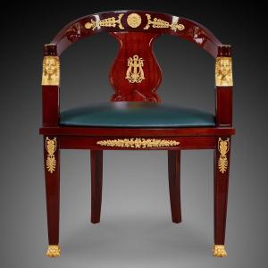 XIXth Century Style Empire Chair