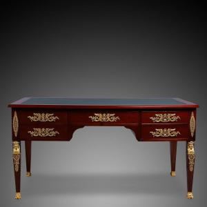 Bureau Français De Style Empire Du XIXe Siècle