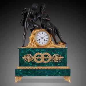 A Napoleon III Style Mantel Clock, XIXth Century.