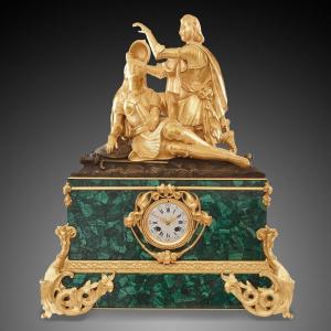 Pendule De Cheminée 19ème Siècle époque Napoléon III